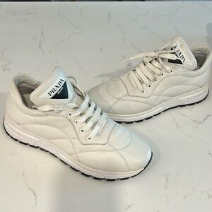 Prada leather sneakers size 39